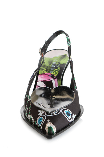 8970 John Richmond Sandals / Multicolored